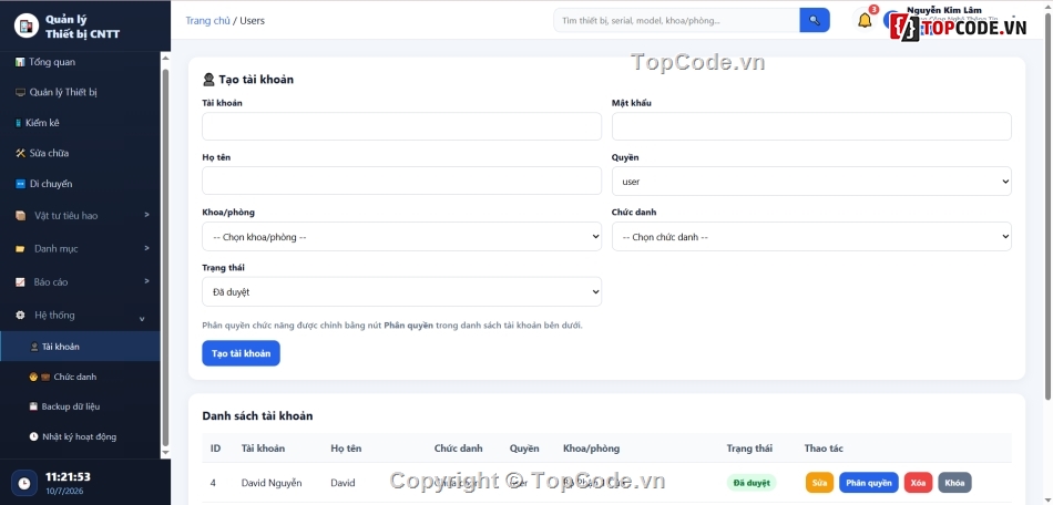 SQL,code php,quản lý vật tư